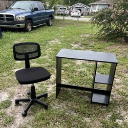 Desk And Chair