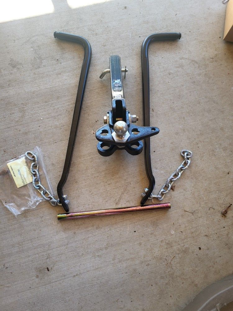 Heavy Duty Round Bar Adjustable Weight Distributing Hitches