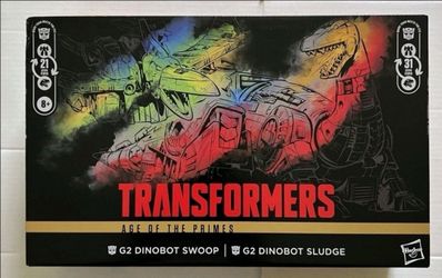 Transformers Age of the Primes G2 Dinobots Swoop & Sludge 2-Pack NISB