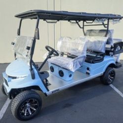 2025 Voyager Patriot 6-Passenger Non-Lifted 72-Volt Street Legal LSV Golf Cart