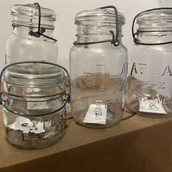 125 Vintage Ball & Atlas Jars