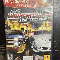 Midnight Club 3 DUB Edition Remix PlayStation 2 Used PS3 PS4 PS5 Samsung OLED