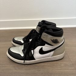 Jordan 1 Retro High Silver Toe