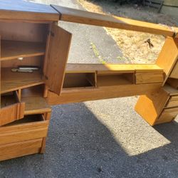 Solid Oak Bedroom Set
