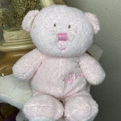 ty Pluffies Pink MY BABY BEAR Plush Stuffed Animal Toy 2005 TyLux No Tag