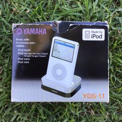 Yamaha Universal Dock For iPod Touch iPod Nano iPod Mini Yamaha Home Audio Speakers Electronics Media Products Accessories