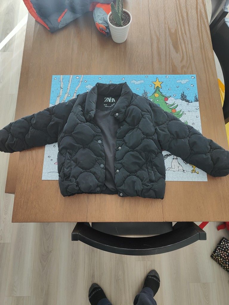 Zara Puff Jacket - Girls Size 8