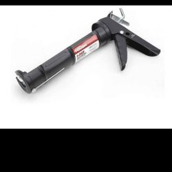 9-inch/10-oz ratcheting caulk gun 
Built in tip cutter 
Sealant puncture tool new