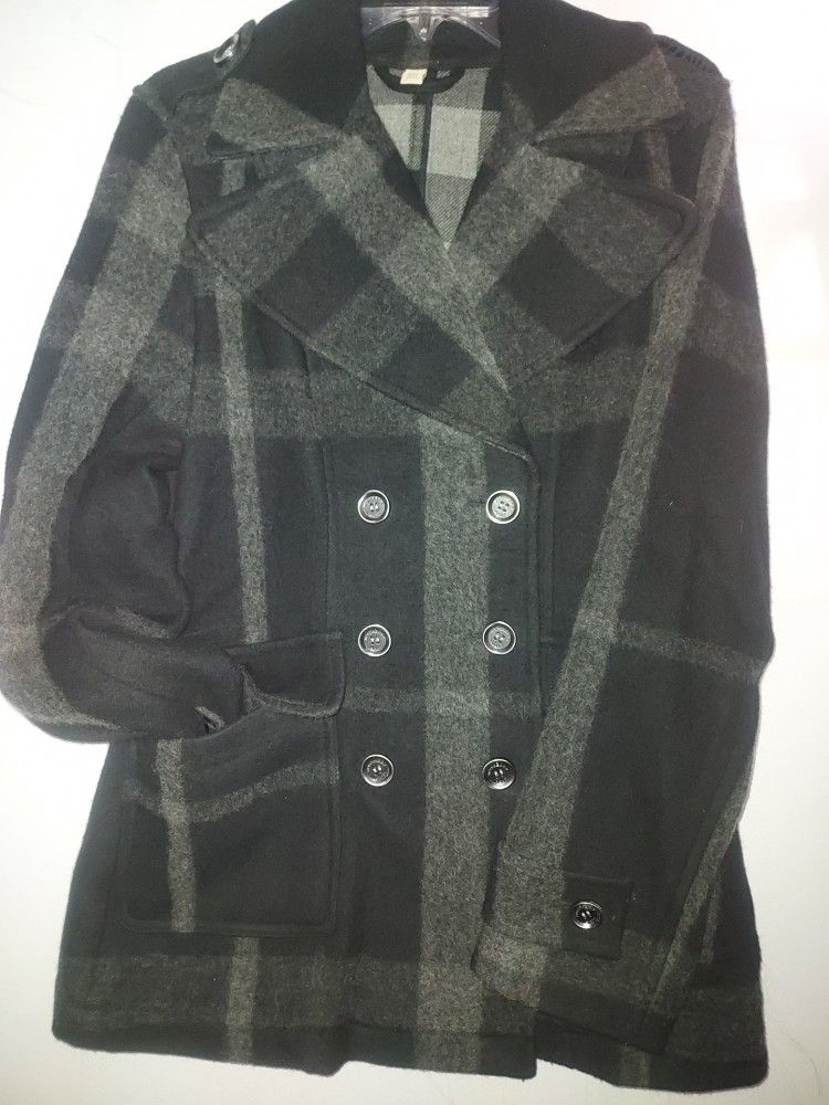 Authentic Burberry Brit Women's 100% Wool Coat