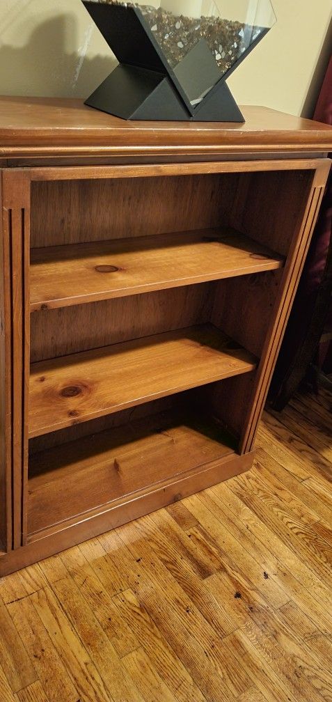 Wooden Bookshelf
