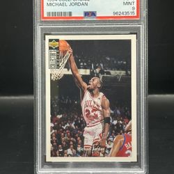 Michael Jordan 1994 Upper Deck Collectors Choice PSA 9 Chicago Bulls