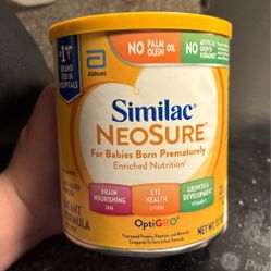 Similac Neosure (premature)