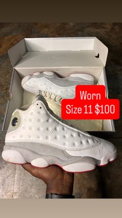 Size 10.5 “Wolf Grey” Jordan 13