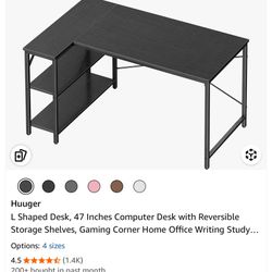 L Shaped Desk 