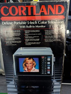 Emerson Television Vintage New In Box 