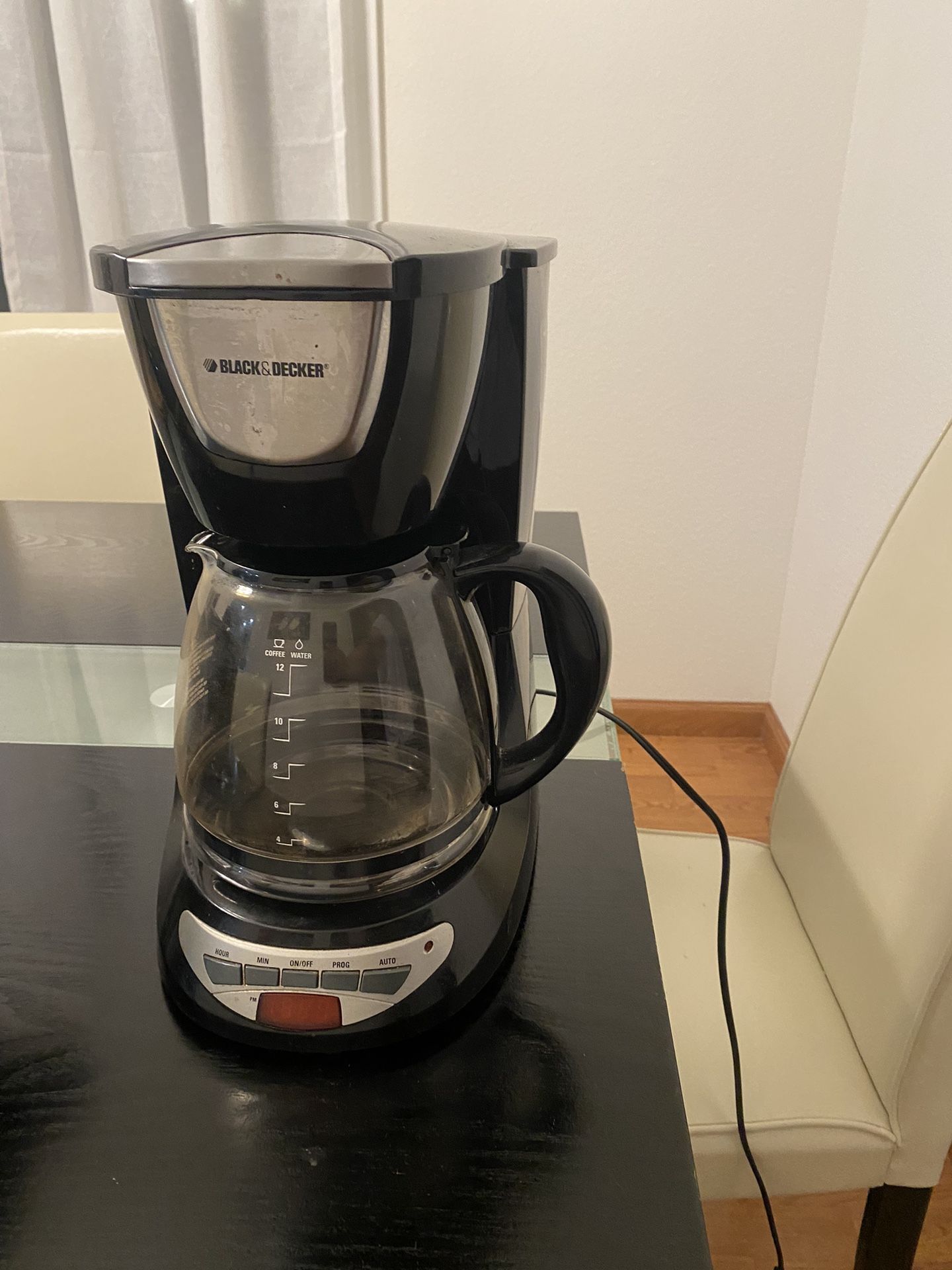 Black Decker Coffee Maker 