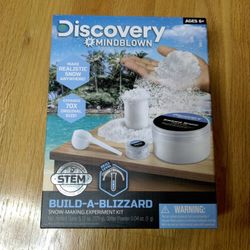 $6 Discovery Snow Making Experiment Kit 