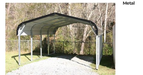Metal Carport Shelter Structure