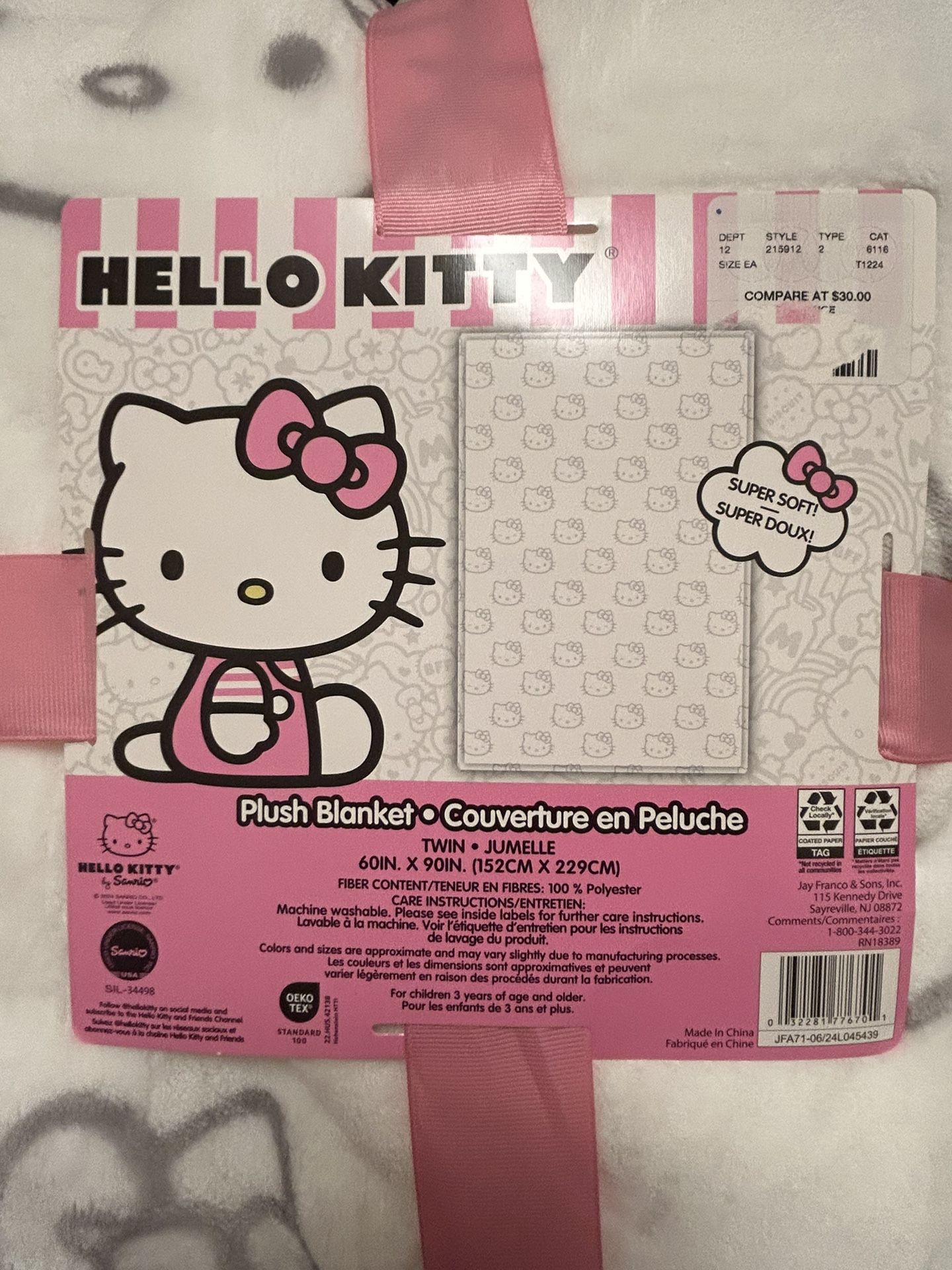 Hello Kitty Blanket