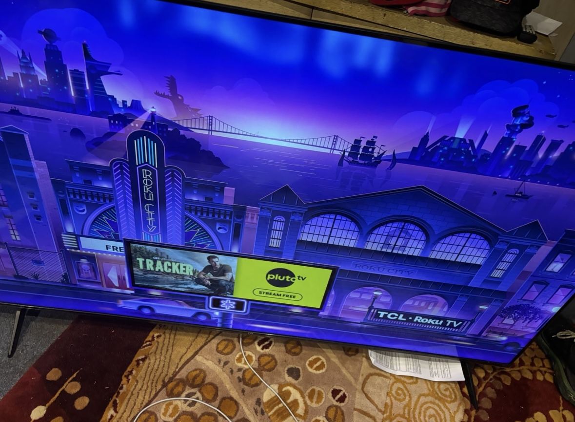TCL 65” Smart Roku Tv