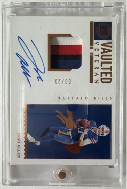 Josh Allen Vaulted Veteran /20