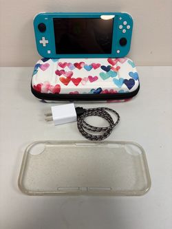 Fair Condition* Nintendo Switch Lite with case(s)