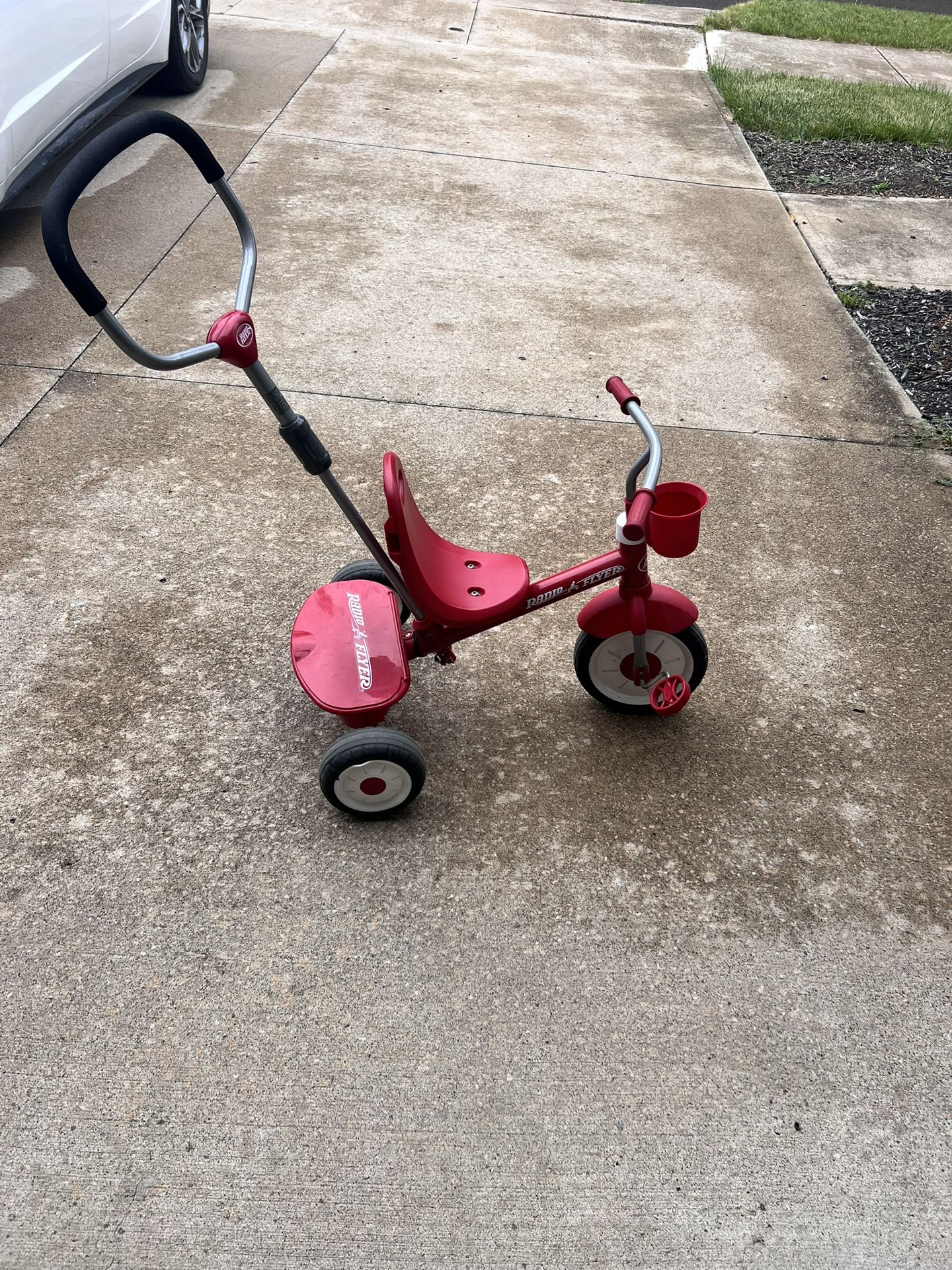 Radio Flyer Tricycle W/ Push Handle