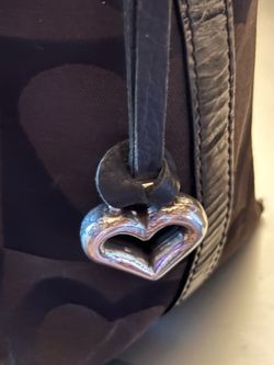 Brighton Black Bucket Purse Bag