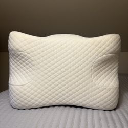 VELLUCIA Memory Foam Ergonomic Pillow — $30