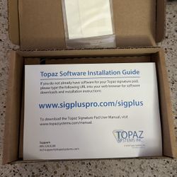 Topaz Electronic Signature Pad *BRAND NEW*