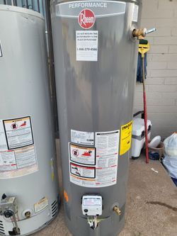 Gas Water Heater 50 gallon in good condition and Warranty Works Great 19th Ave And Baseline pick up only