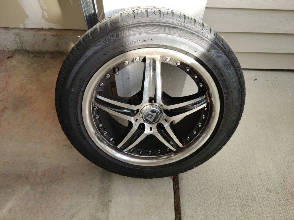 4 Rims And Tires For Sale