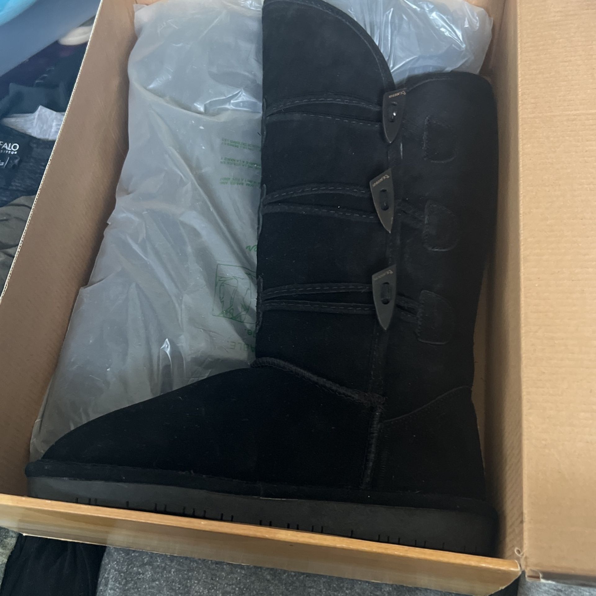 Bear Paw Tall Boots