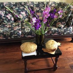 Granite Table Multiple Uses: Side Table, Small Coffee Table, Seating