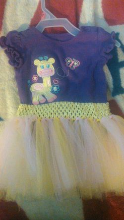 Handmade baby tulie onesie dresses