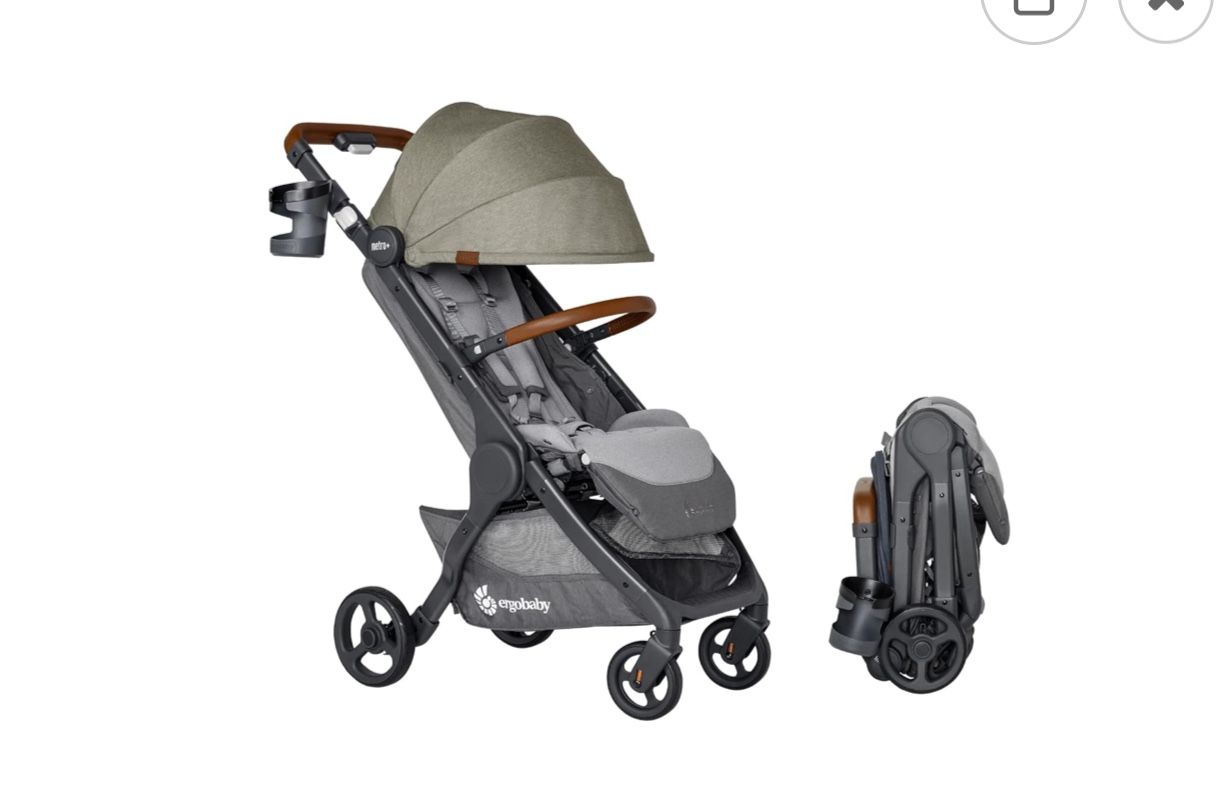 New Ergobaby Metro Plus Deluxe Compact Baby Stroller