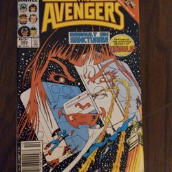 The Avengers 260 Marvel Comic Nebula