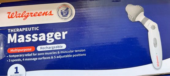 Brand New Walgreens Multiple Ways Therapeutic Massager