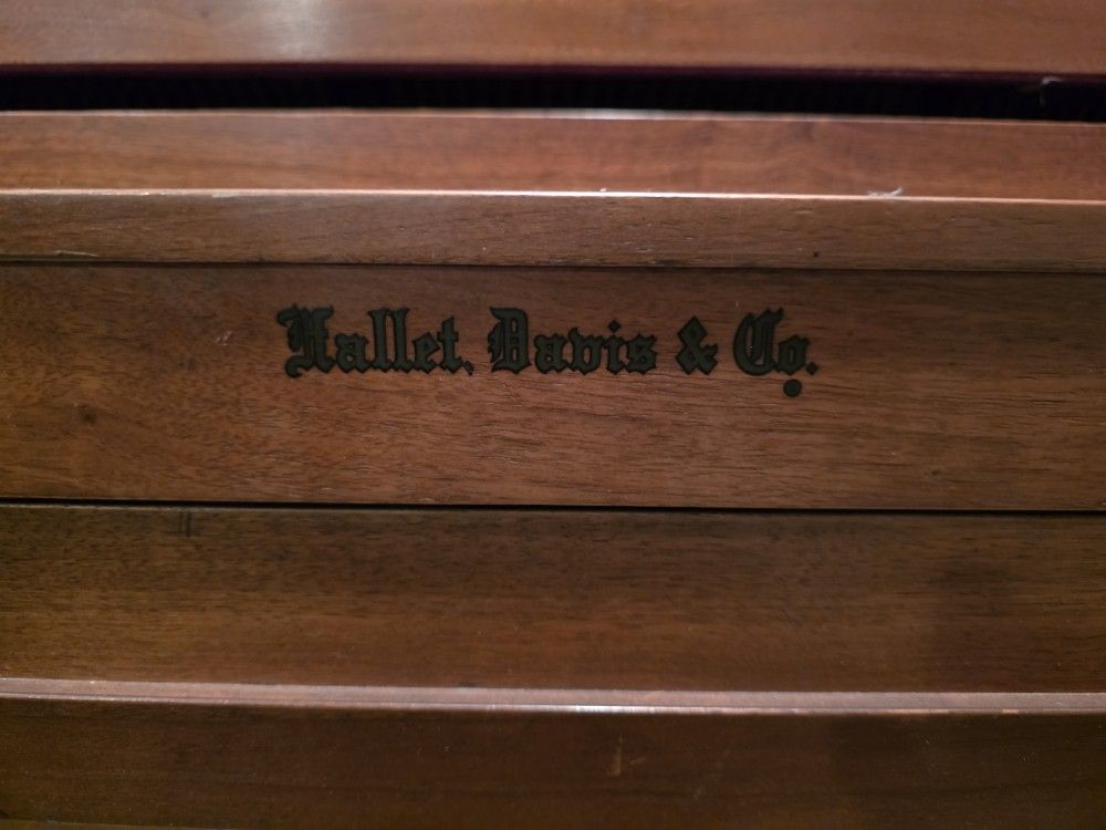 Hallet Davis & Company Upright Piano