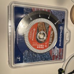 Husqvarna Tacti-Cut S 7 Diamond Saw Blade,Demolition,7" Dia.
