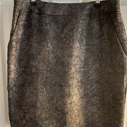 &5 Coldwater Creek Petite Skirt