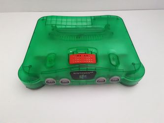 Jungle Green Nintendo 64 Bundle w/ EverDrive - Trade for Arcade1Up Cabinet. Show me what you have