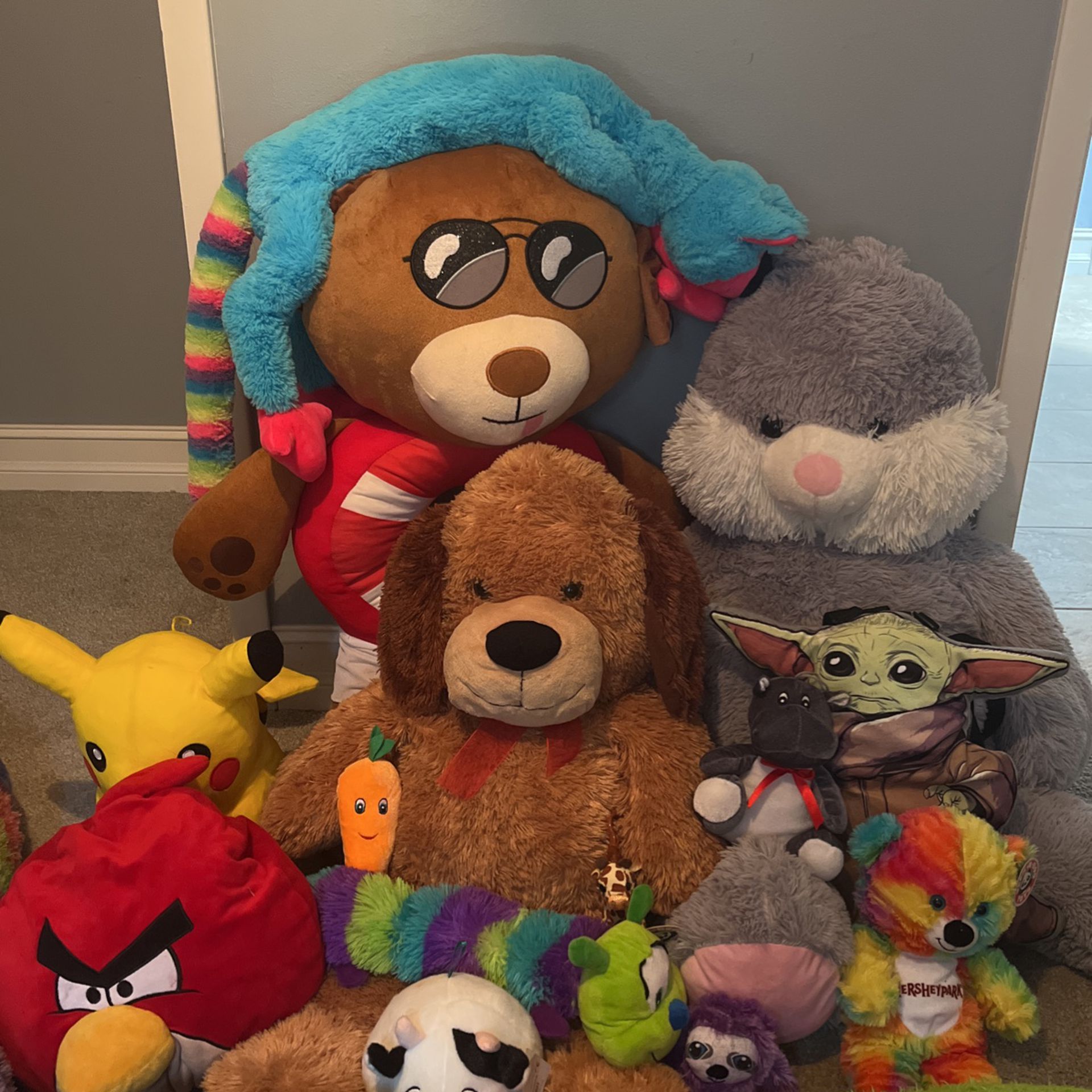 Lot Of Stuffed Animals