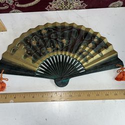 Vintage Japanese Iron Fan