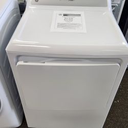 7.2 cu. ft. vented Electric Dryer in White with Auto Dry and 120ft Venting