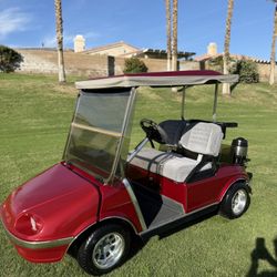 Club Car Golf Cart with Super High-speed Motor at 28 mph!