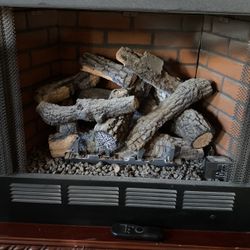 Gas Logs W/ Remote & Thermostat   Best Offer 