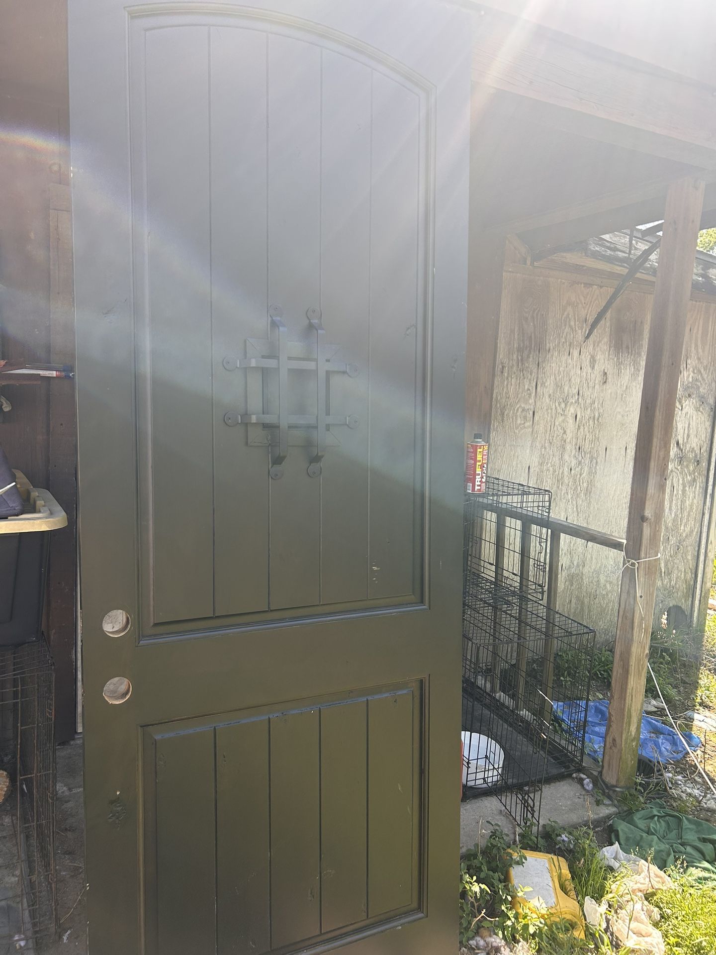 Wood Front Door / Puertas Entrada Madera