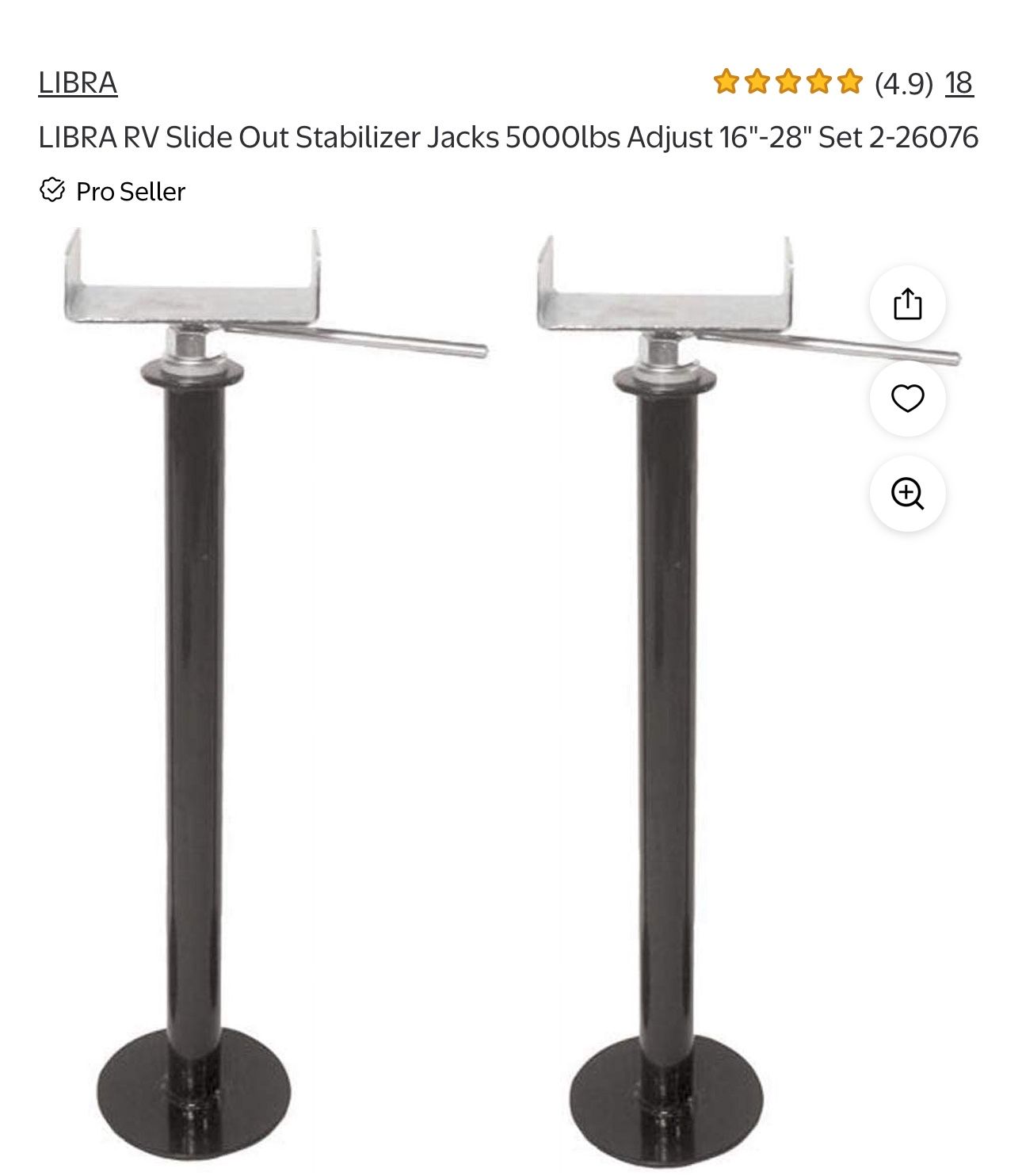 Jacks For RV Slide Out