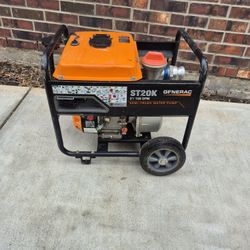 Pompa De Agua Generac St20k "2"/158gpm Usado Trabajando Muy Bien